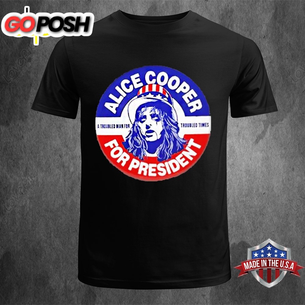 Alice Cooper For President Mac Sabbath Announce Summer 2025 US Tour Unisex T-Shirt