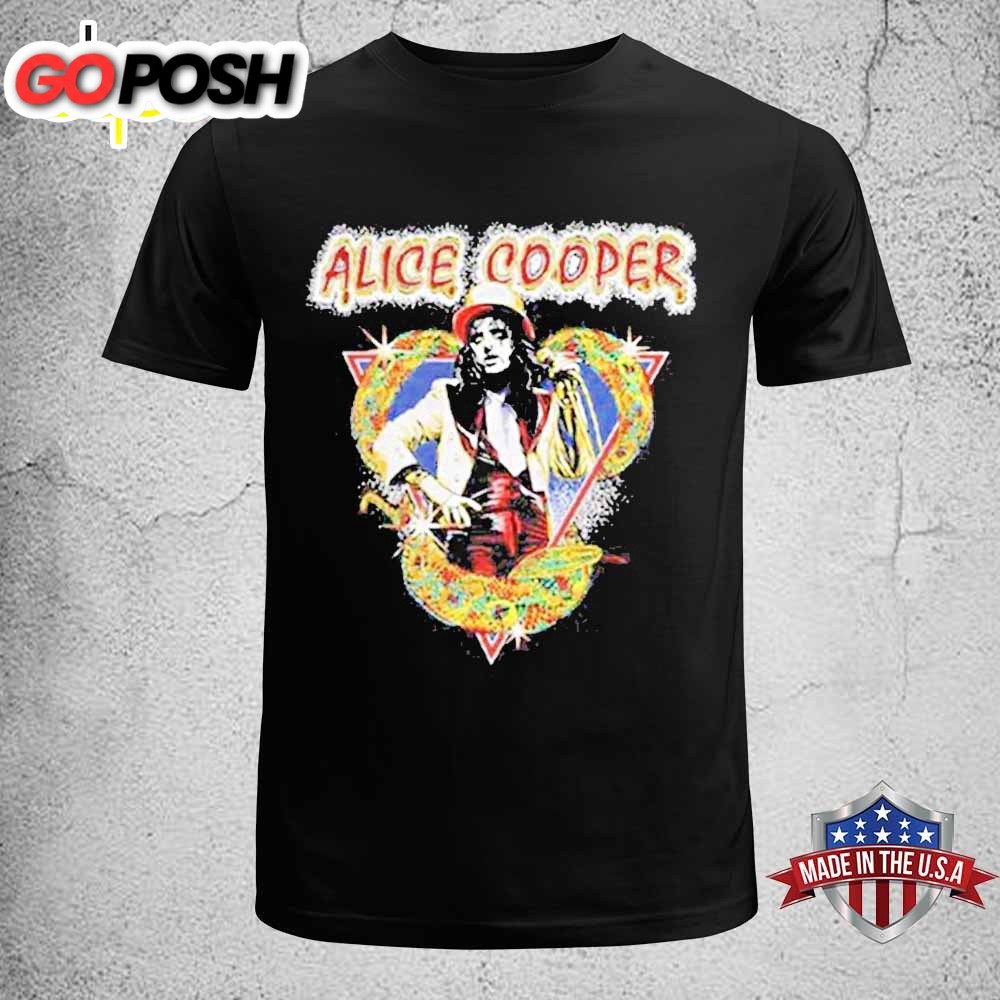 Alice Cooper Superstar Too Close Unisex T-Shirt