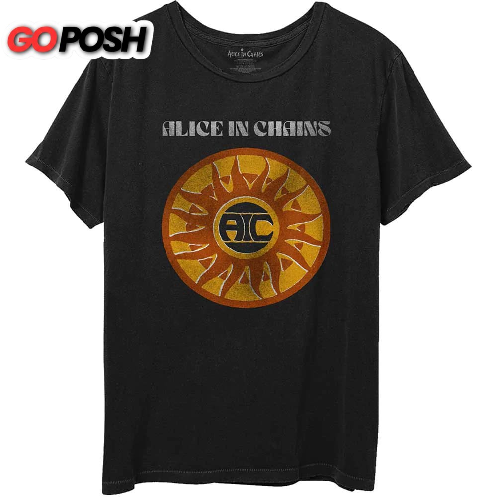 ALICE IN CHAINS Circle Sun Vintage T-shirt