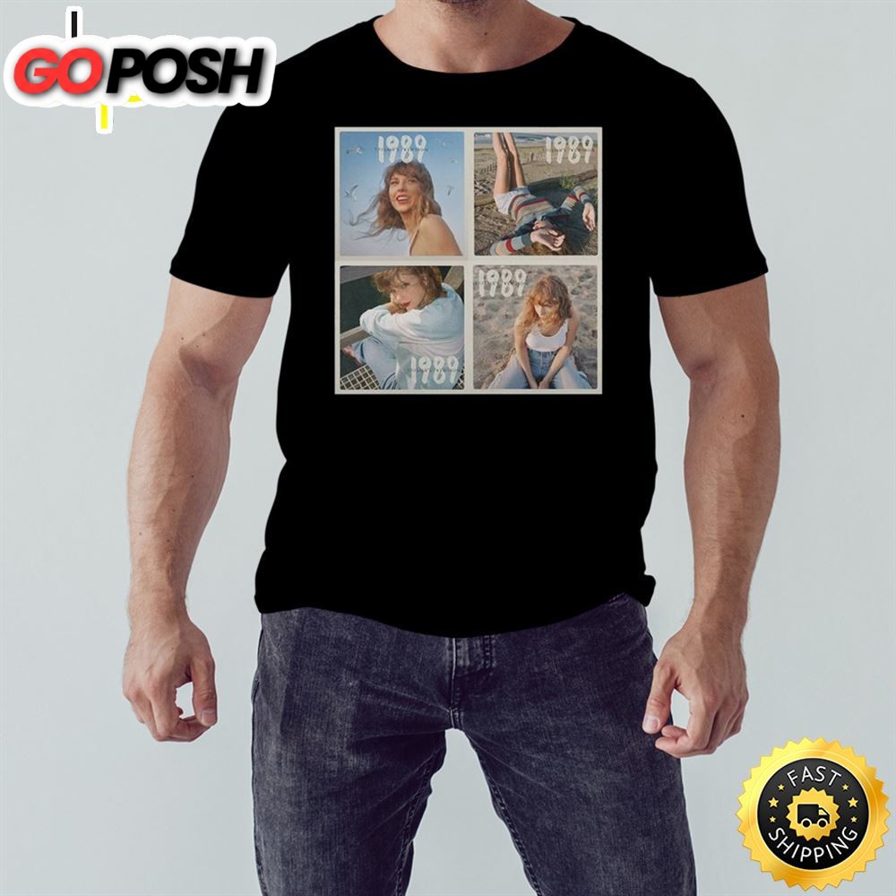 All 4 Covers Of 1989 Taylors Version Taylor Swift Fan Gifts T-Shirt
