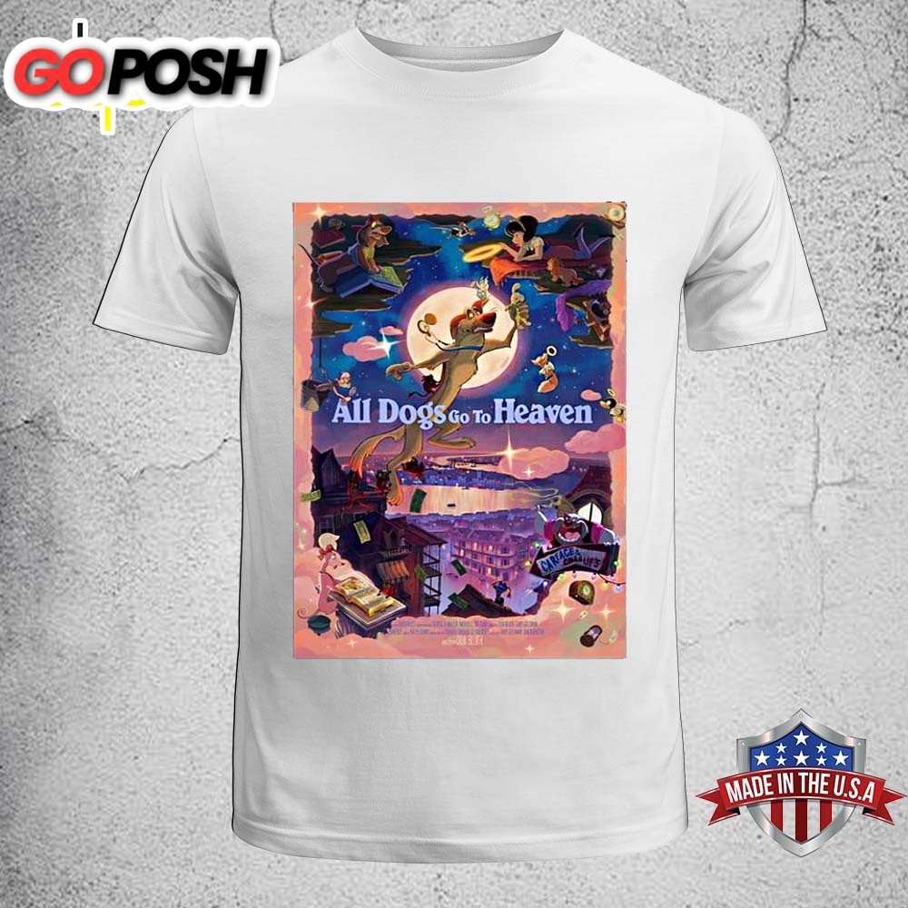 All Dogs Go To Heaven Movie Poster Unisex T-Shirt
