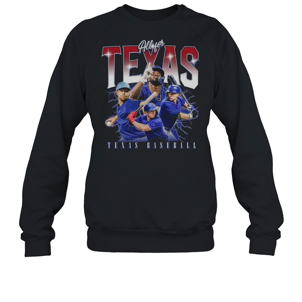 All For Texas MLBPA Shirt
