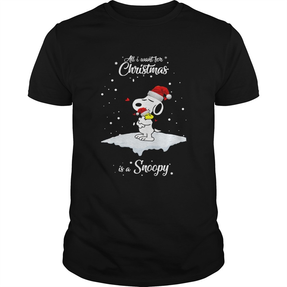 all-i-want-for-christmas-is-a-snoopy-and-woodstock-shirt-v2bd5cnl All I Want For Christmas Is A Snoopy and Woodstock shirt