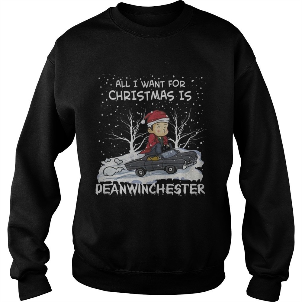 All I Want For Christmas Is Dean Winchester shirt