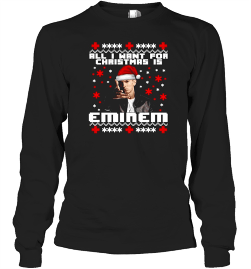 all-i-want-for-christmas-is-eminem-ugly-christmas-t-shirt-x2msler8 All I Want For Christmas Is Eminem Ugly Christmas T-Shirt