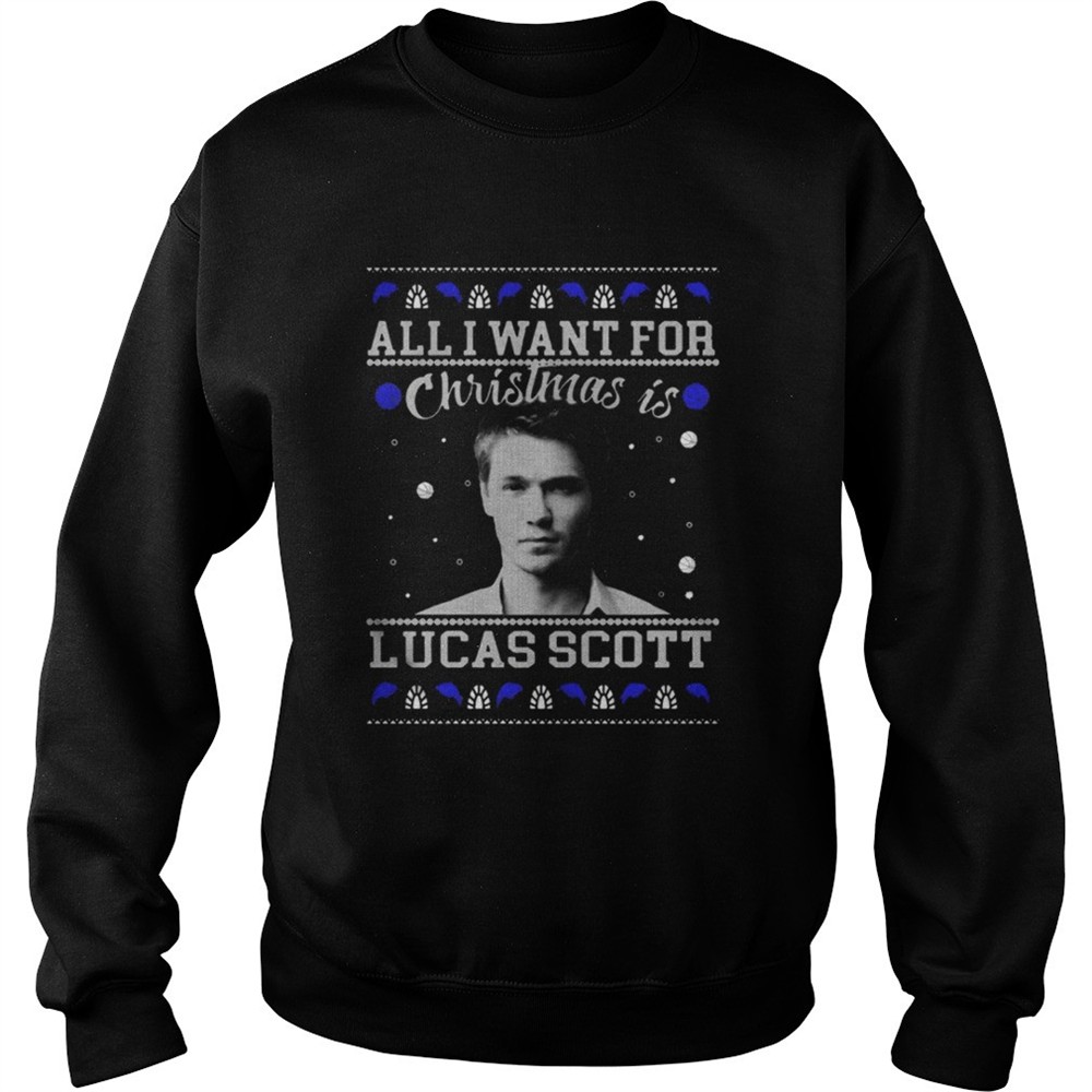 all-i-want-for-christmas-is-lucas-scott-shirt-r12o2fhu All I Want For Christmas Is Lucas Scott Shirt