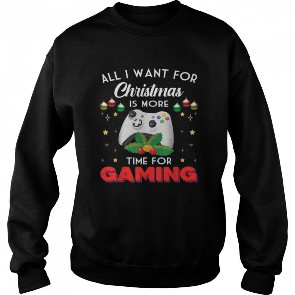 all-i-want-for-christmas-is-more-time-for-gaming-t-shirt-b0b7f2vrq9-eg0e85dm All I want for Christmas is more Time for Gaming T-Shirt B0B7F2VRQ9