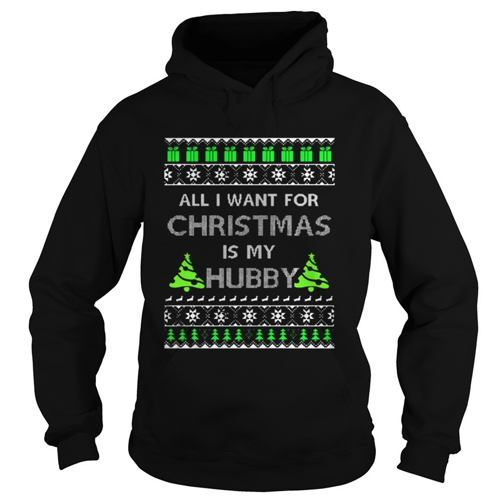 All I want for Christmas is my Wifey sweat shirt