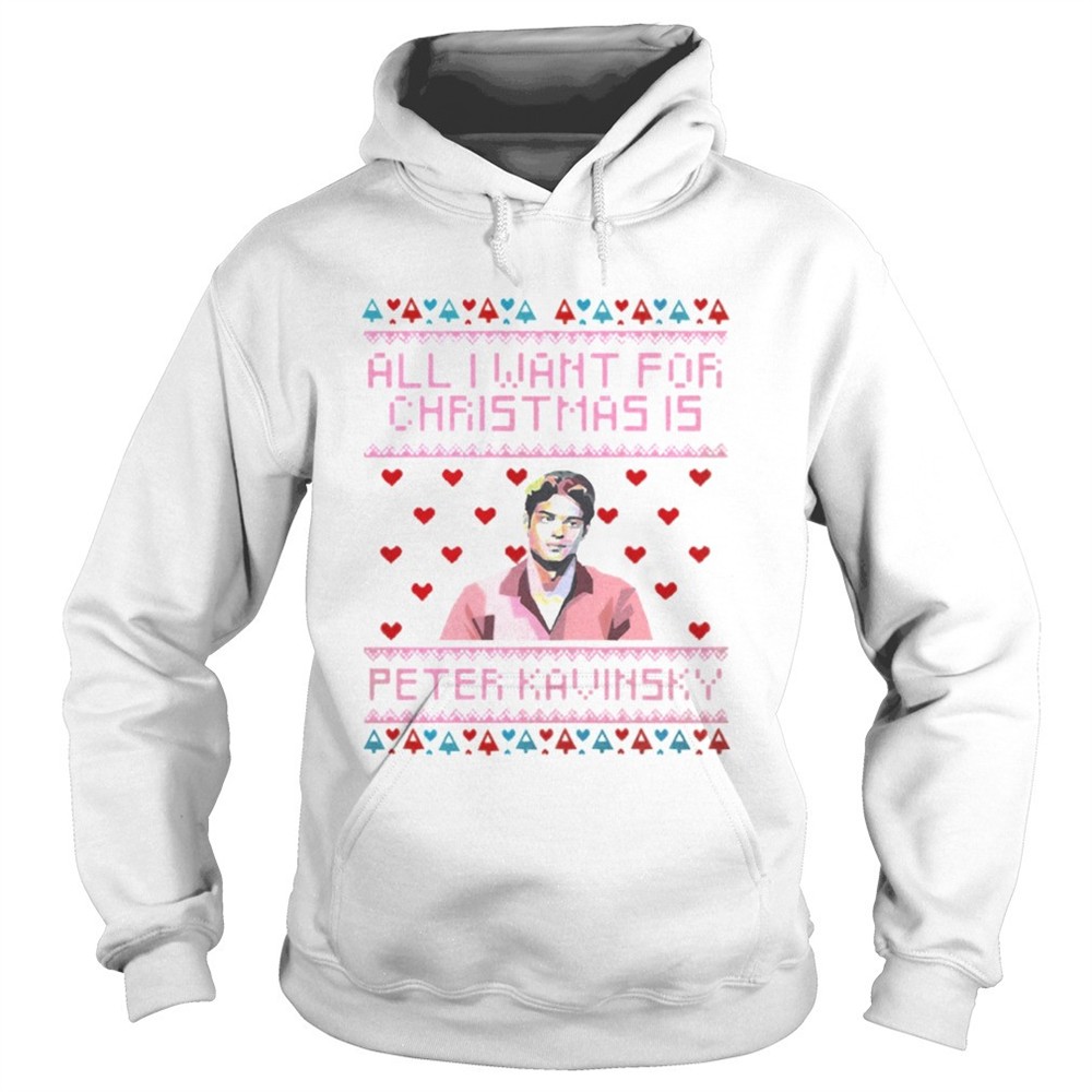 All I Want For Christmas Is Peter Kavinsky Christmas Shirt