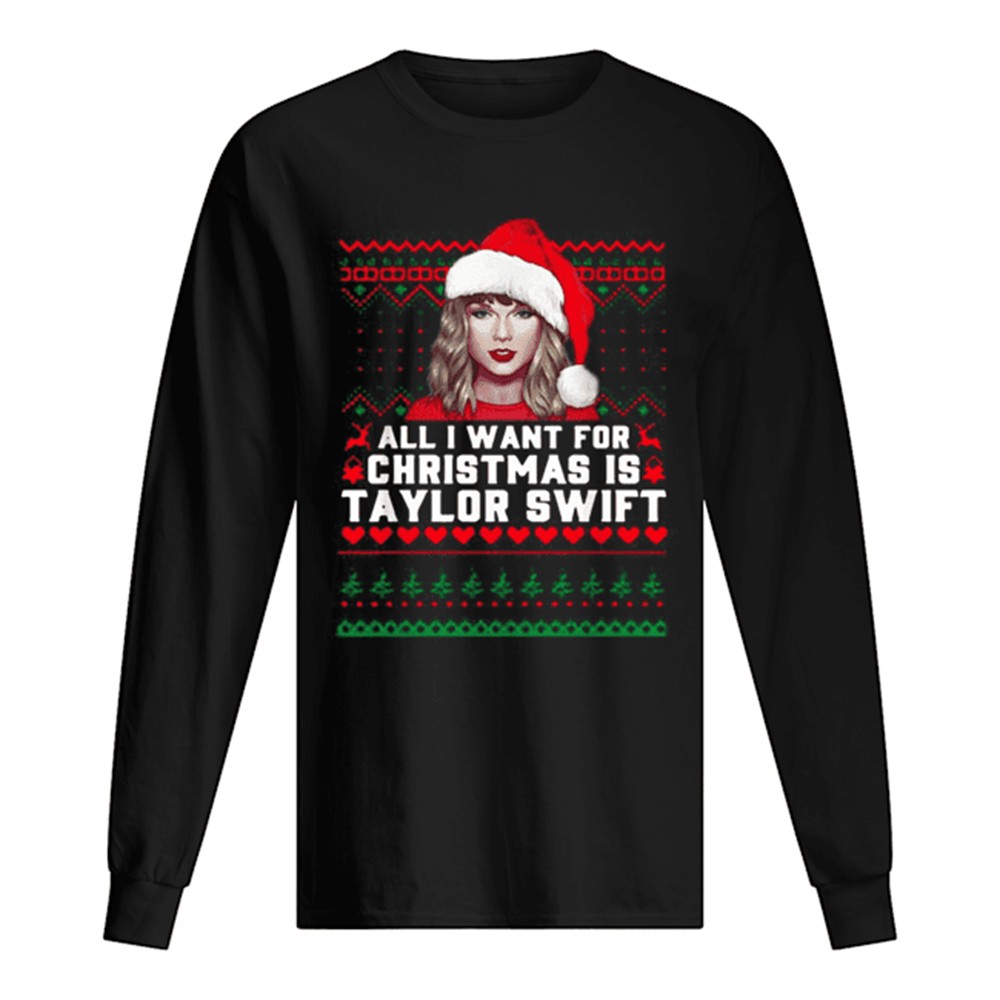 all-i-want-for-christmas-is-taylor-swift-ugly-shirt-u2tjxnz7 All I want for Christmas is Taylor Swift Ugly shirt