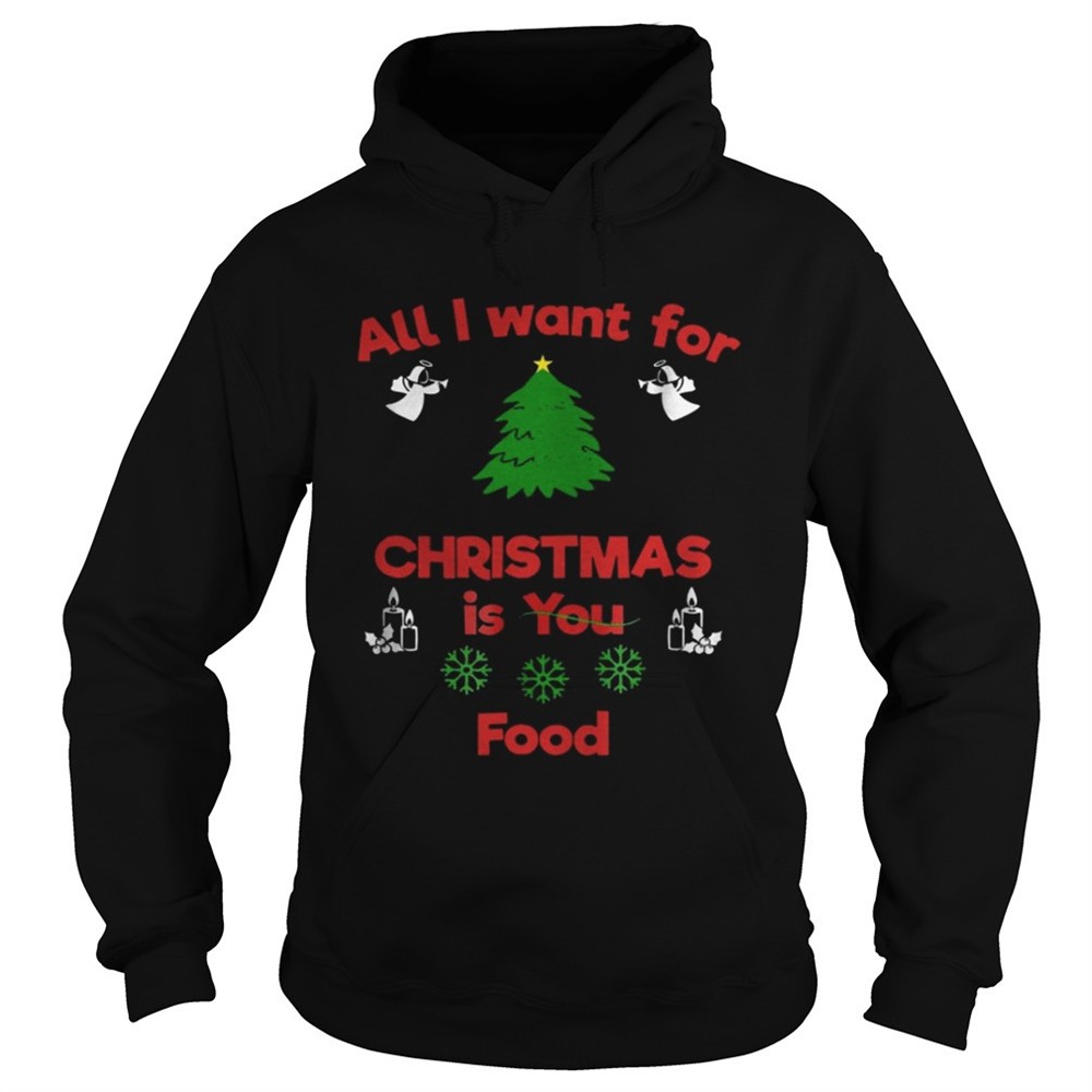 All I Want For Christmas Is You Food Sweater