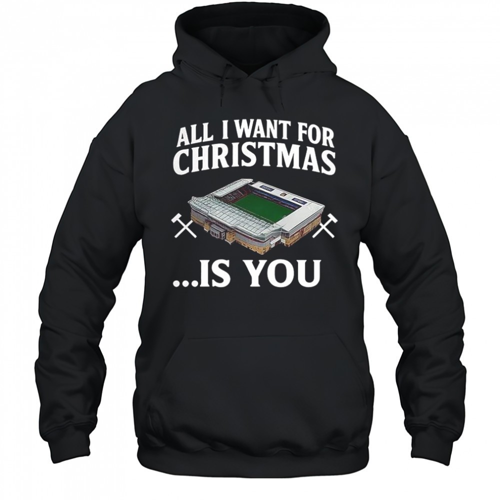 All I want for Christmas is you Westham stadium shirt