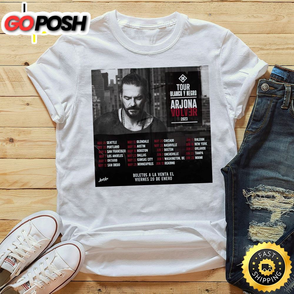 All The Latin Tours Announced For 2025 Unisex T-Shirt