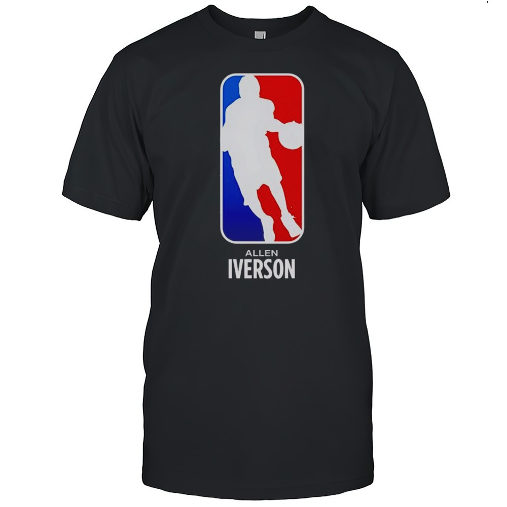 allen-iverson-nba-logo-shirt-udbt4jds Allen Iverson NBA Logo Shirt