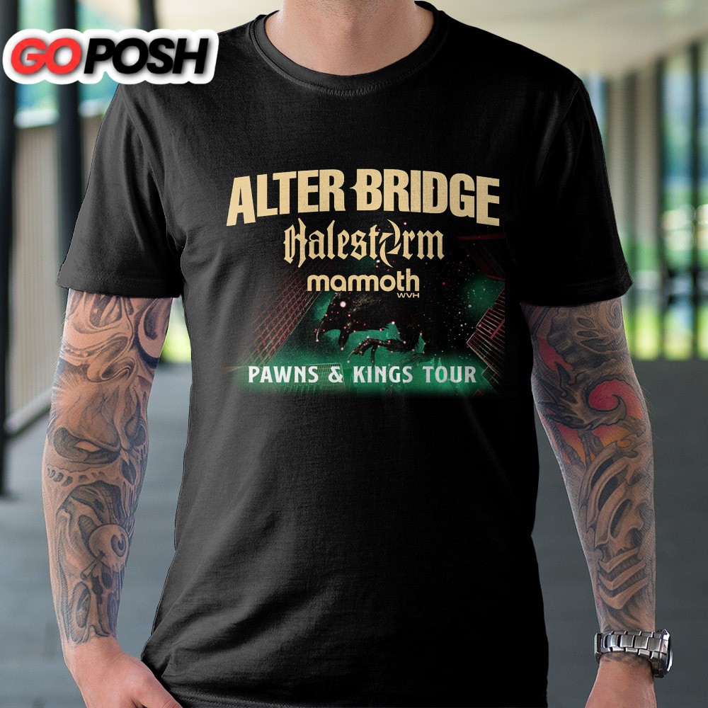 Alter Bridge Pawns And Kings Tour 2025 Unisex T-shirt