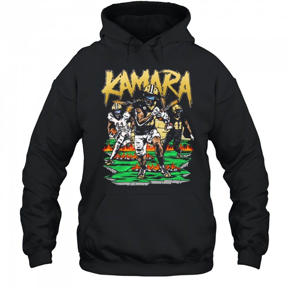 Alvin Kamara New Orleans Saints NFL Football Planet Euphoria Art 2025 t-shirt