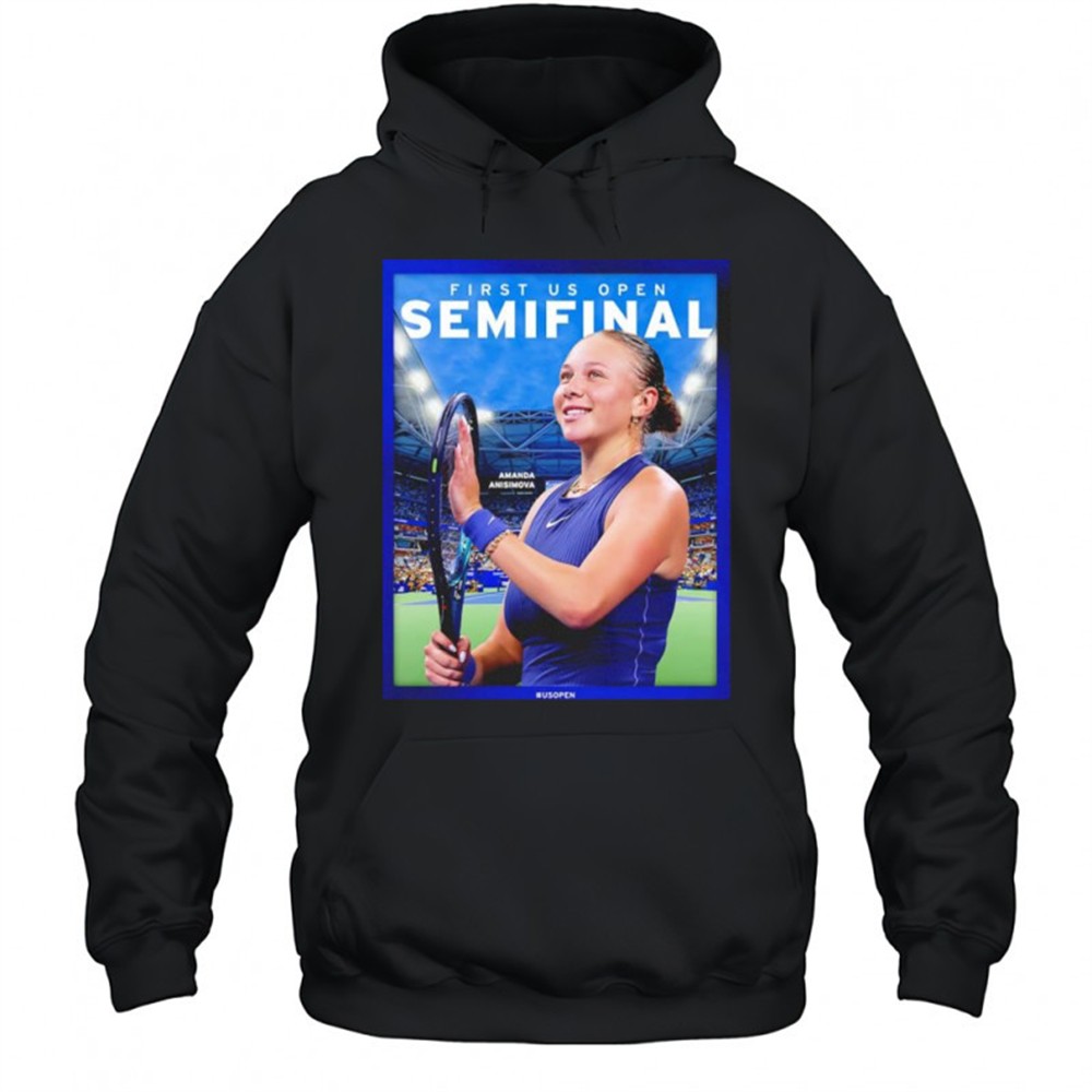 Amanda Anisimova US Open tennis welcome to the semifinal shirt