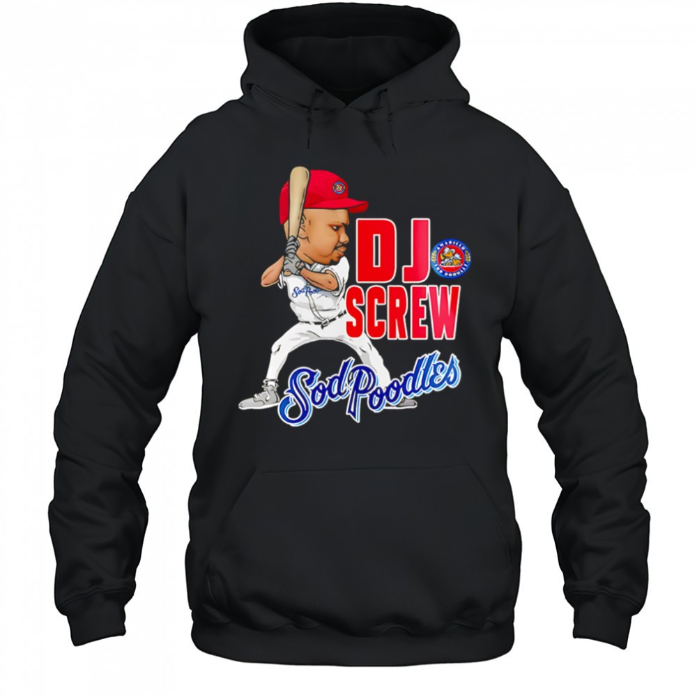 Amarillo Sod Poodles Dj Screw 2025 Baseball shirt