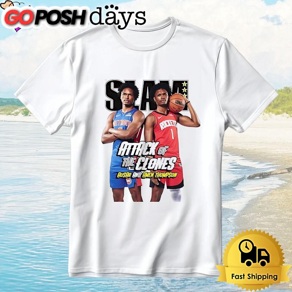 Amen And Ausar Thompson Slam Attack Of The Clones T-Shirt