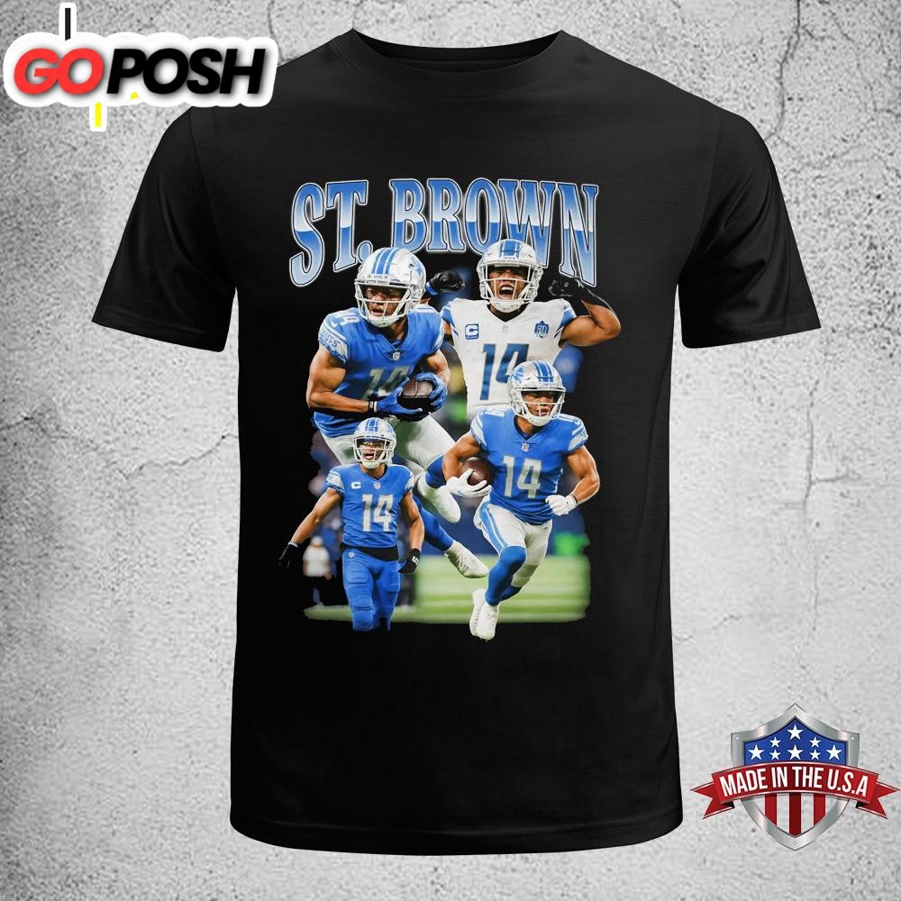 Amon-Ra St. Brown Bootleg Unisex T-Shirt