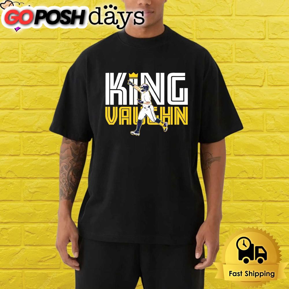 andrew-vaughn-king-baseball-player-crown-pose-shirt-lrewee6a Andrew Vaughn King Baseball Player Crown Pose Shirt