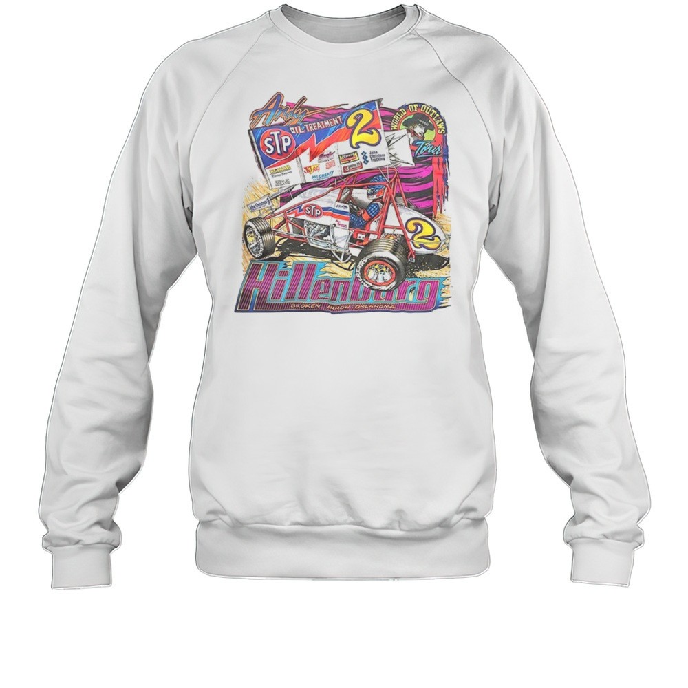 Andy Hillenburg STP World Of Outlaws Sprint Car Racing Vintage Shirt