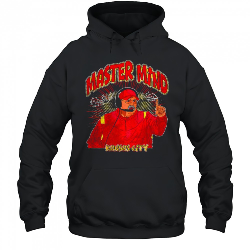 Andy Reid coach Kansas City Chiefs football Master mind shirt