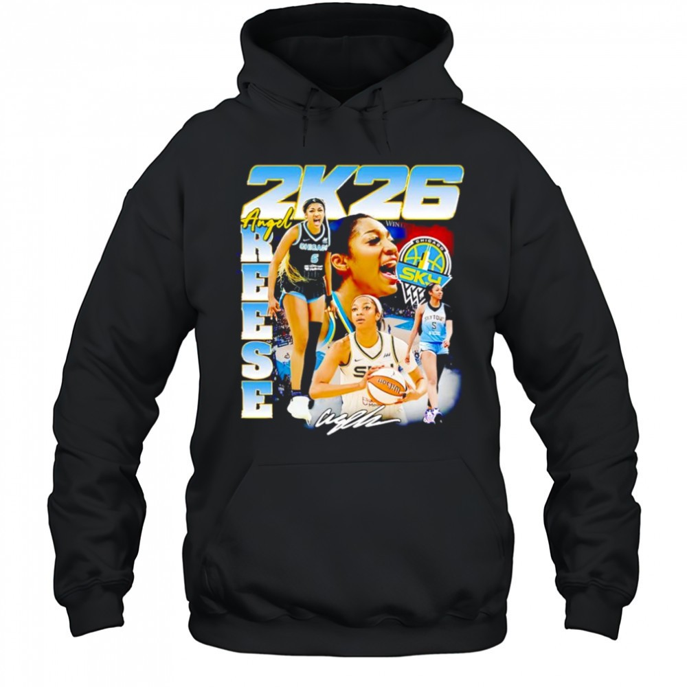 Angel Reese 2k26 Chicago Sky graphic shirt