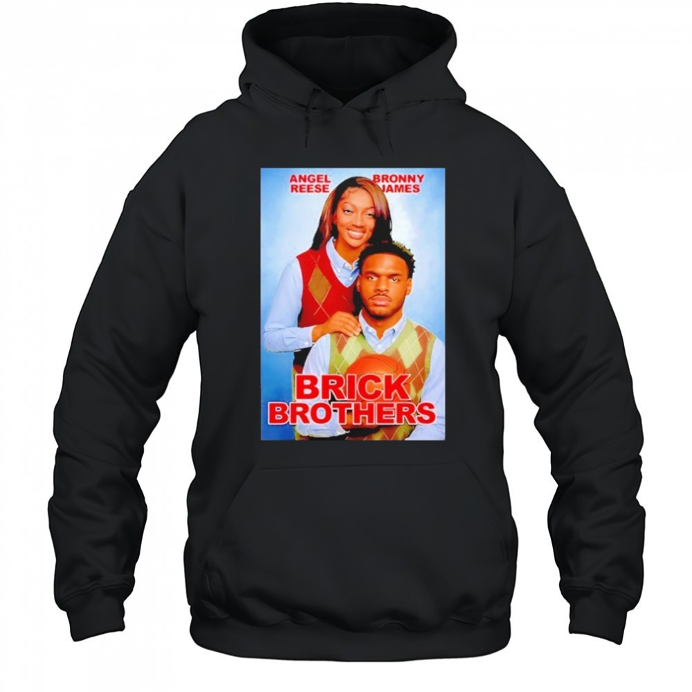Angel Reese Bronny James Brick Brothers shirt