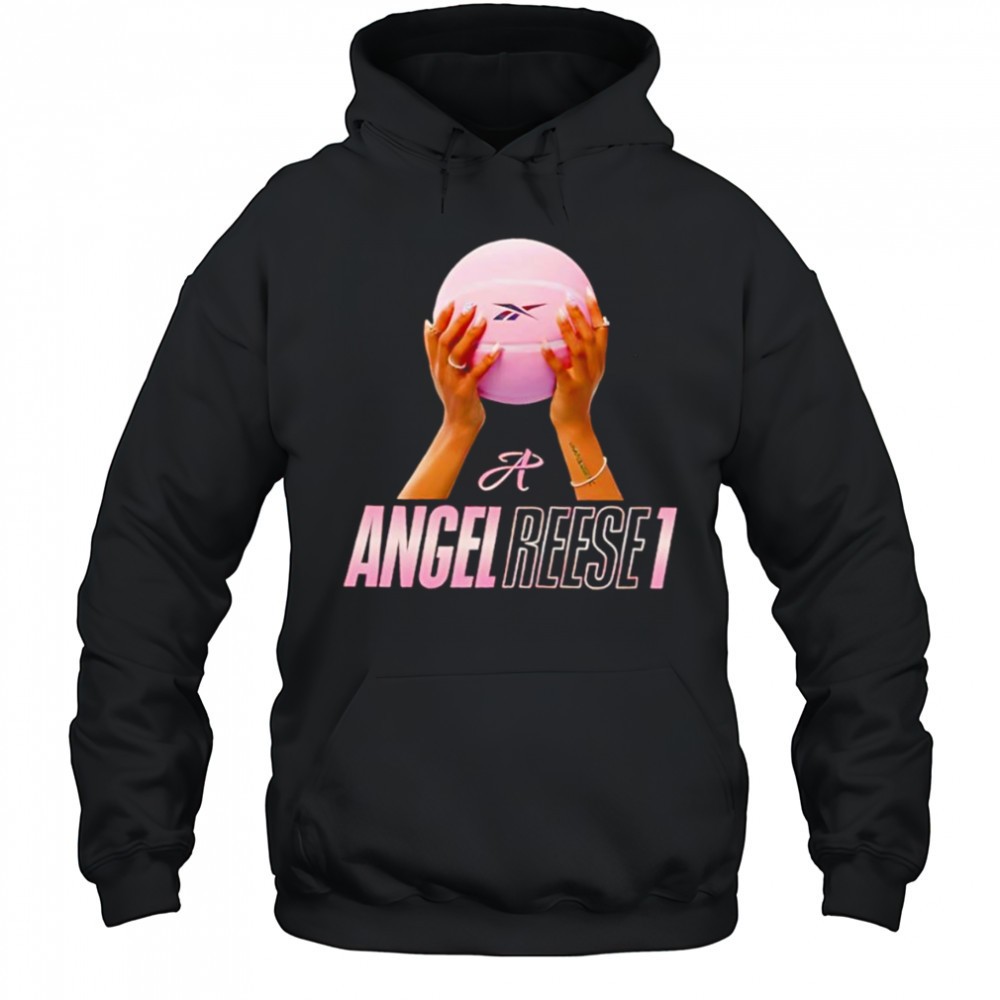 Angel Reese pink ball shirt