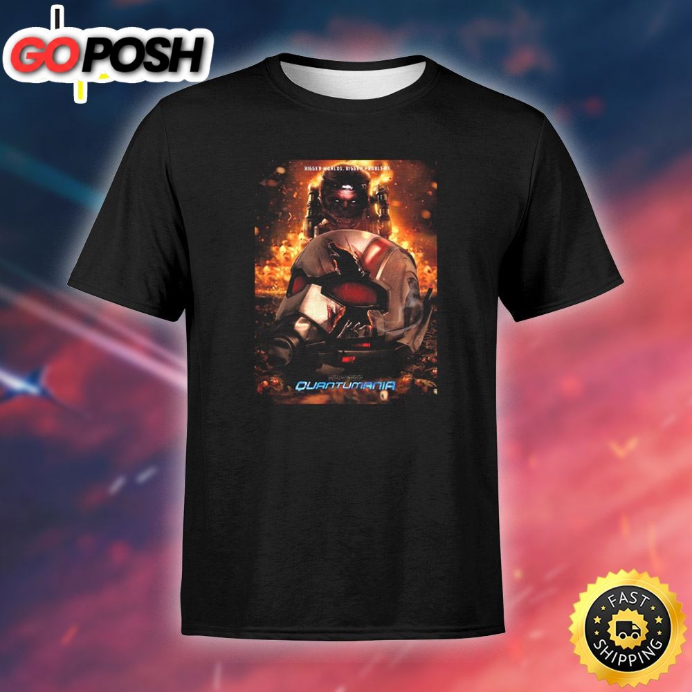 Ant-Man And The Wasp Quantumania Bigger Worlds Bigger Problems Unisex T-shirt