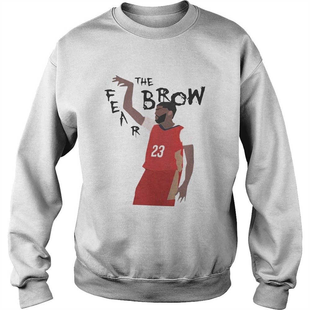 anthony-davis-fear-the-brow-shirt-uyu56ykb Anthony Davis Fear The Brow shirt