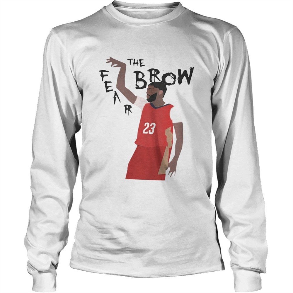 anthony-davis-fear-the-brow-shirt-uyu56ykb Anthony Davis Fear The Brow shirt