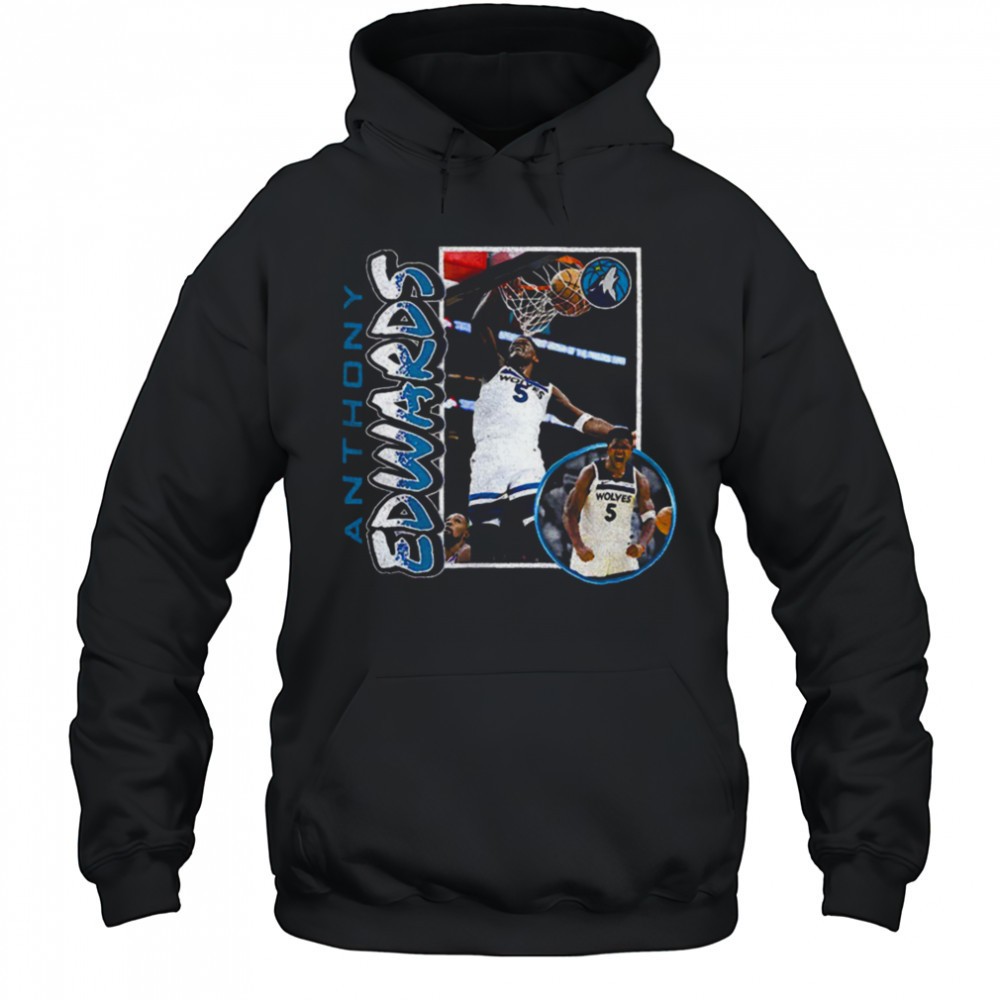 Anthony Edwards Minnesota Timberwolves 90s Player shirt
