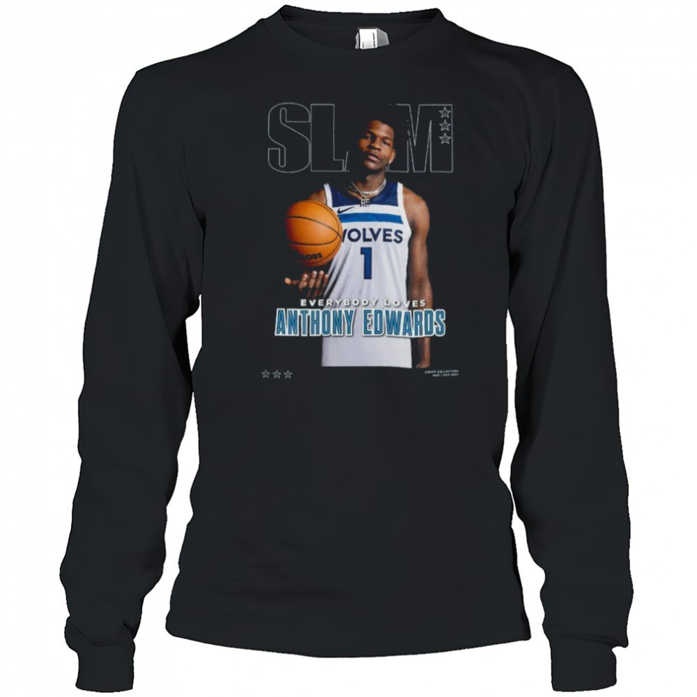 anthony-edwards-minnesota-timberwolves-slam-cover-t-shirt-px4498a9 Anthony Edwards Minnesota Timberwolves SLAM Cover T Shirt