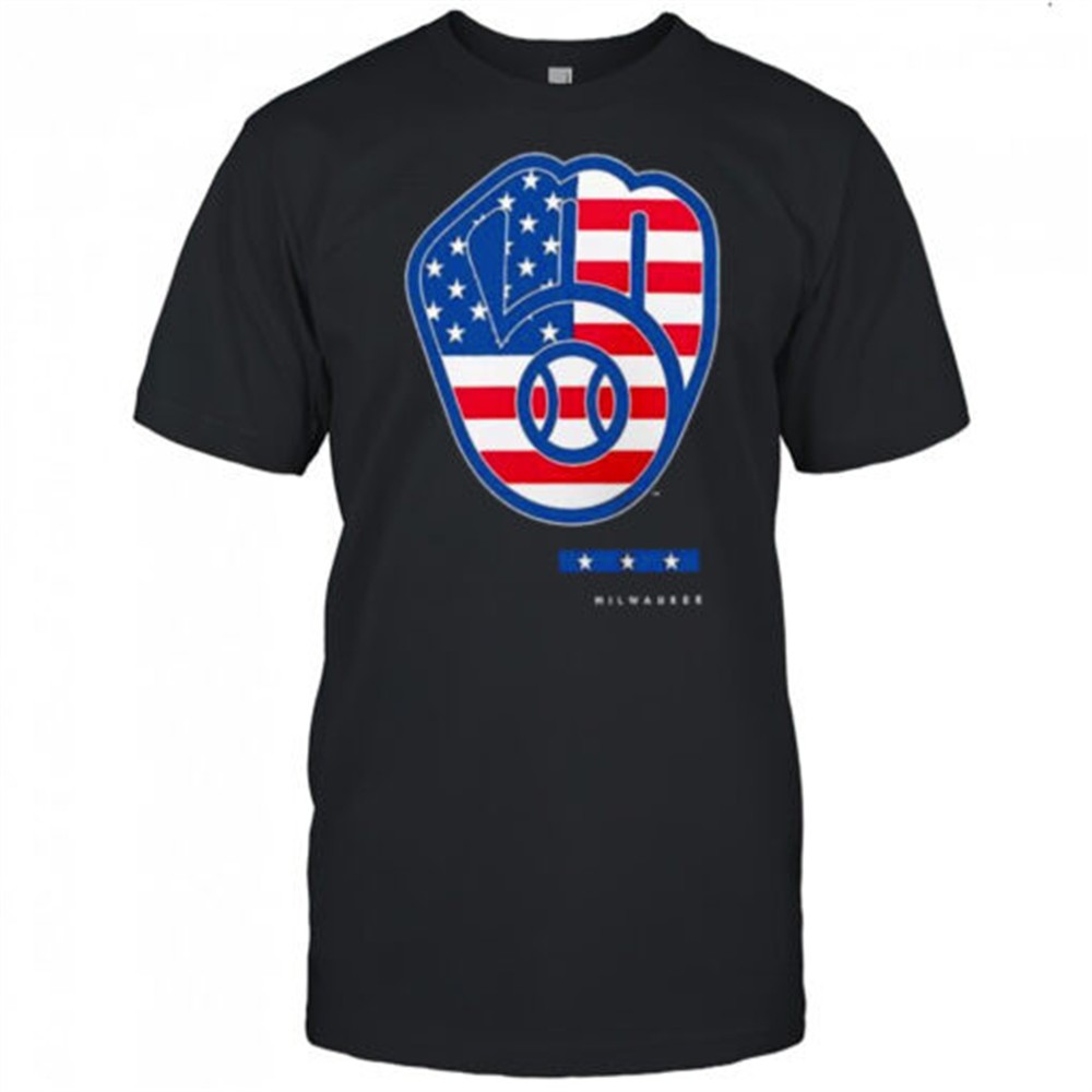 anthracite-milwaukee-brewers-americana-logo-shirt-sg6as254 Anthracite Milwaukee Brewers Americana logo shirt