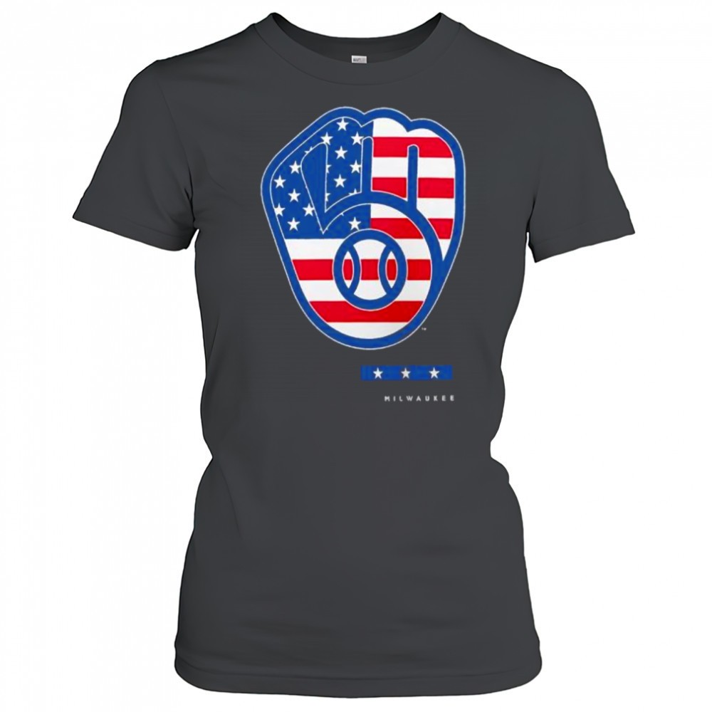 anthracite-milwaukee-brewers-americana-logo-shirt-sg6as254 Anthracite Milwaukee Brewers Americana logo shirt