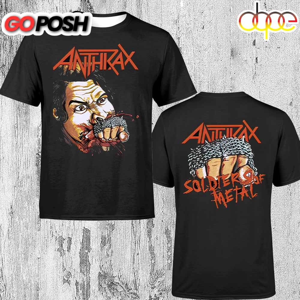 Anthrax Band Fistful Of Metal Music Unisex T-Shirt