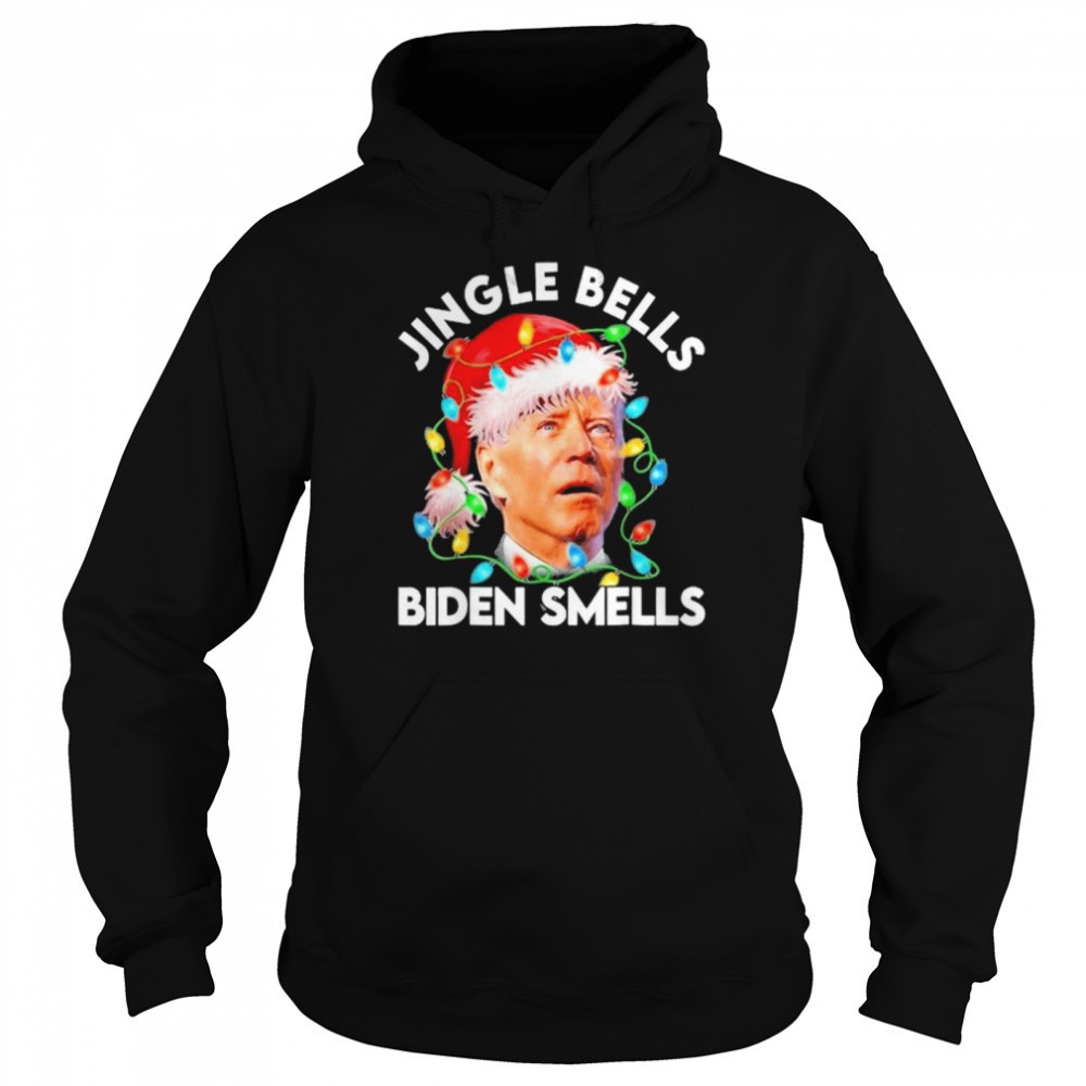 Anti Biden Christmas Jingle Bells Biden Smells Republican Lights shirt