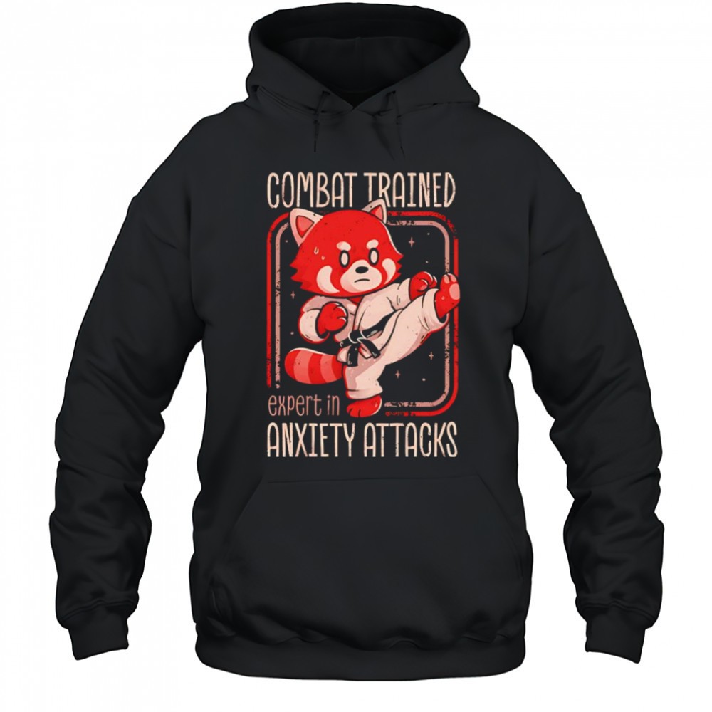 Anxiety attack expert red panda shirt