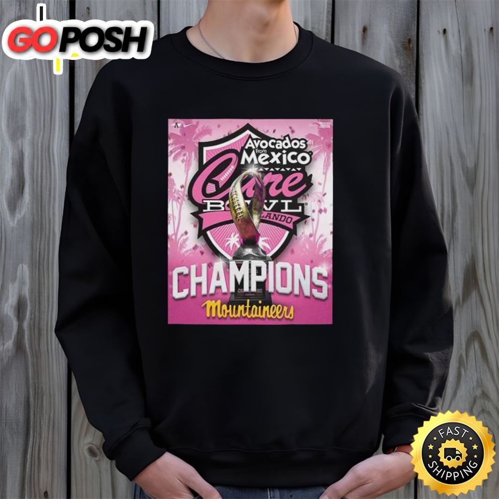 App State Football Are 2025 Cure Bowl Champions Congratulations Bowl Season 2025-2025 Trophy Poster T-Shirt
