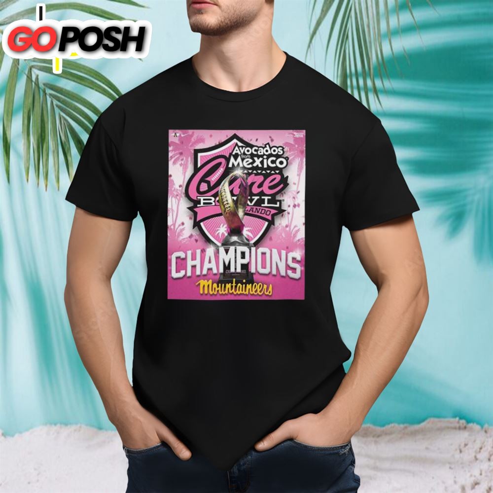 App State Football Are 2025 Cure Bowl Champions Congratulations Bowl Season Tshirt