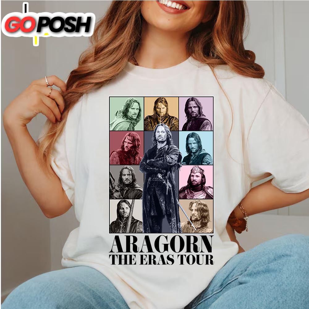Aragorn Lotr Eras Tour T-shirt  For Fans
