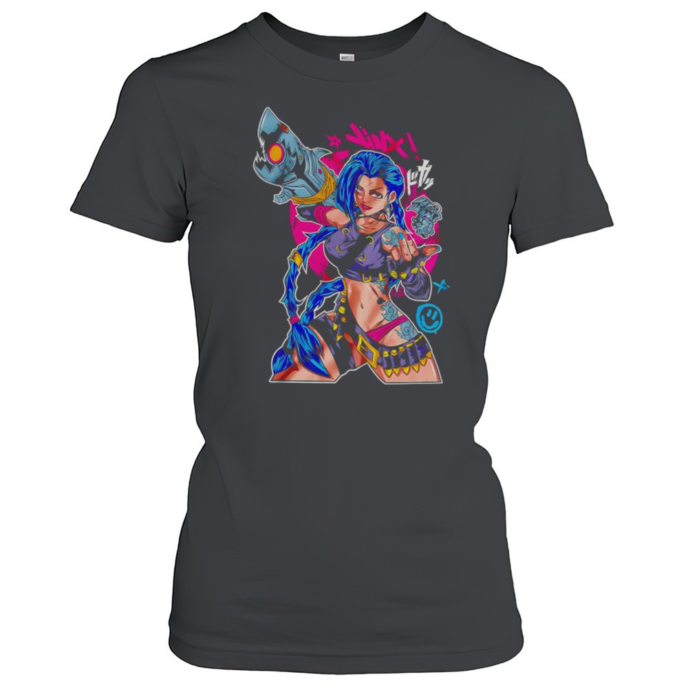 arcane-jinx-anime-graphic-shirt-jnjcktbt Arcane Jinx Anime Graphic Shirt
