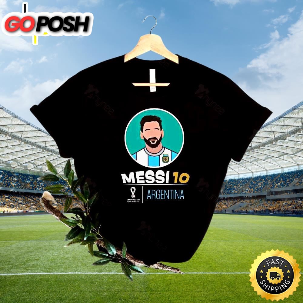 Argentina Messi Qatar 2025 World Cup Champion Shirt
