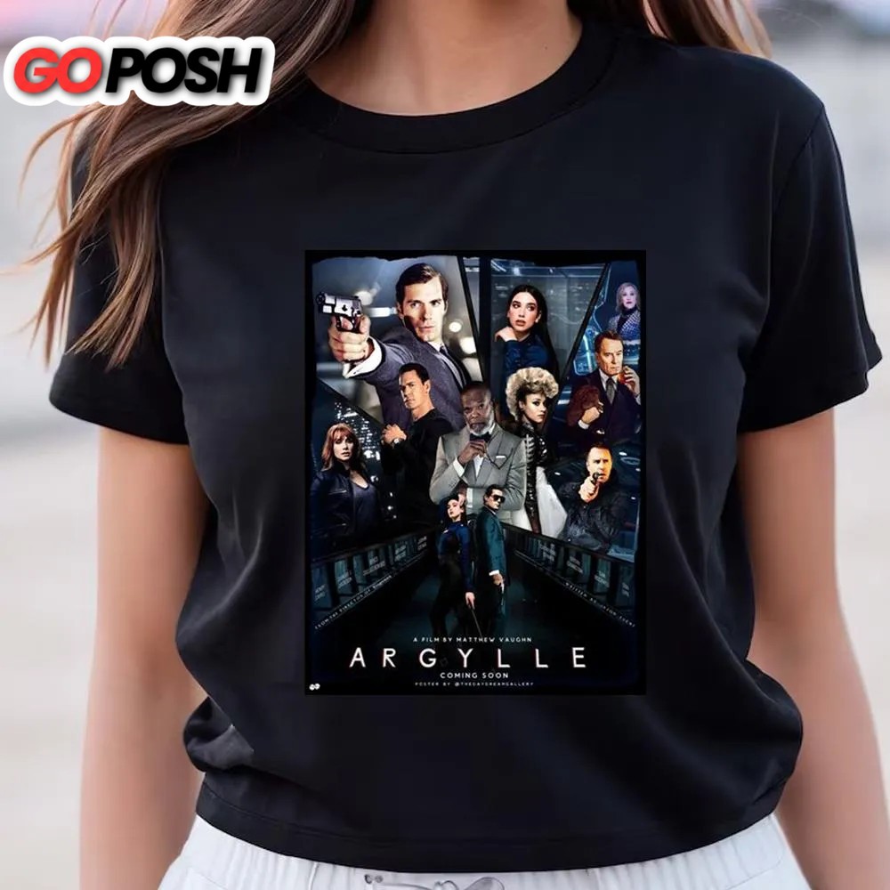 Argylle 2025 Movie Poster Shirt