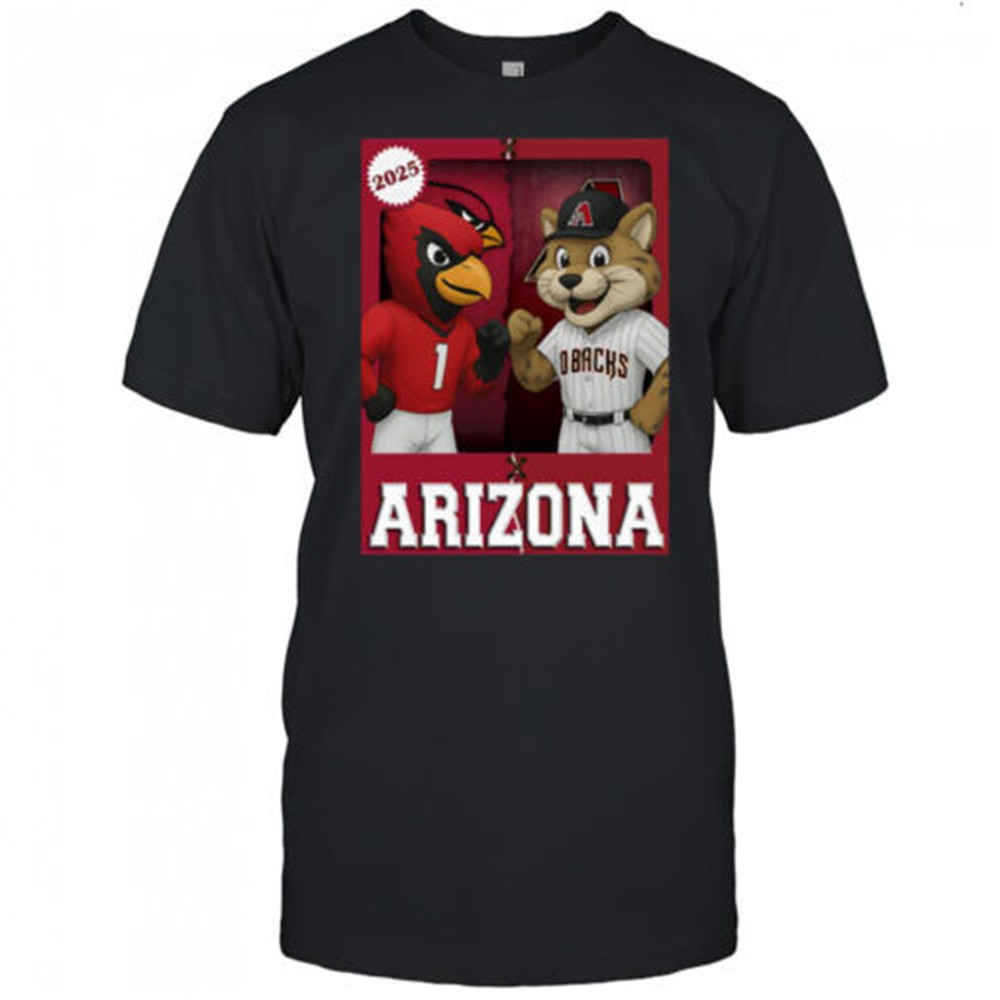 arizona-cardinals-and-arizona-diamondbacks-mascot-play-card-shirt-ykcjoxiw Arizona Cardinals and Arizona Diamondbacks mascot play card shirt