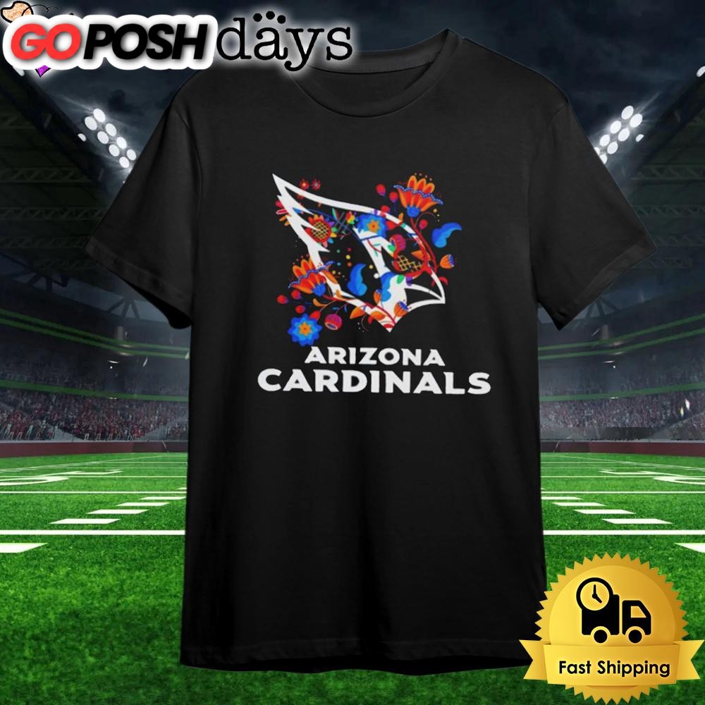 Arizona Cardinals Dia De Los Muertos T Shirt