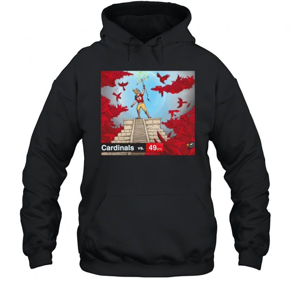 Arizona Cardinals vs San Francisco 49ers Loky comic shirt