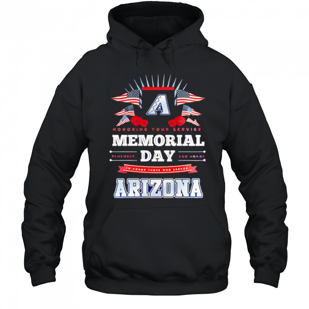Arizona Diamondbacks MLB x Memorial Day Baseball shirt